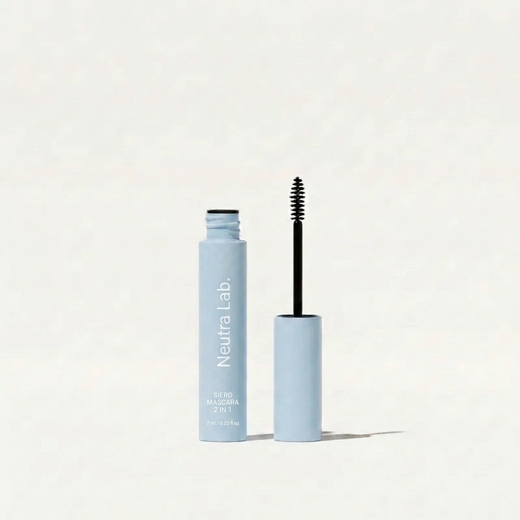 Siero Mascara Coreano 2in1 ai Peptidi per Ciglia Folte
