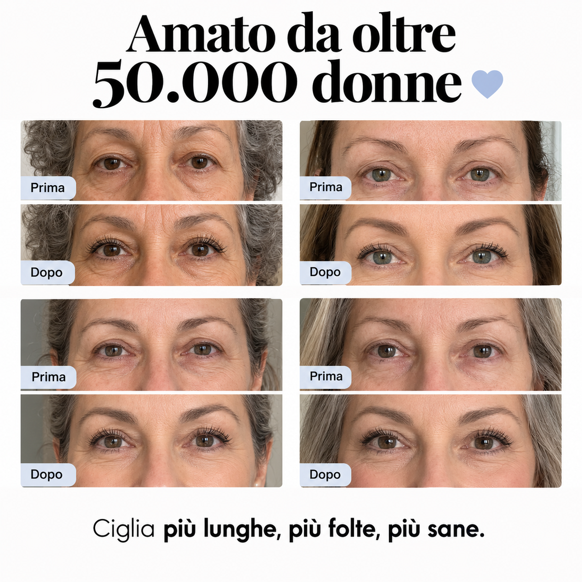 Siero crescita delle ciglia