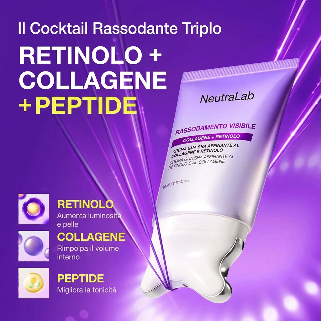 Crema Gua Sha - Collagene Retinolo Rassodante