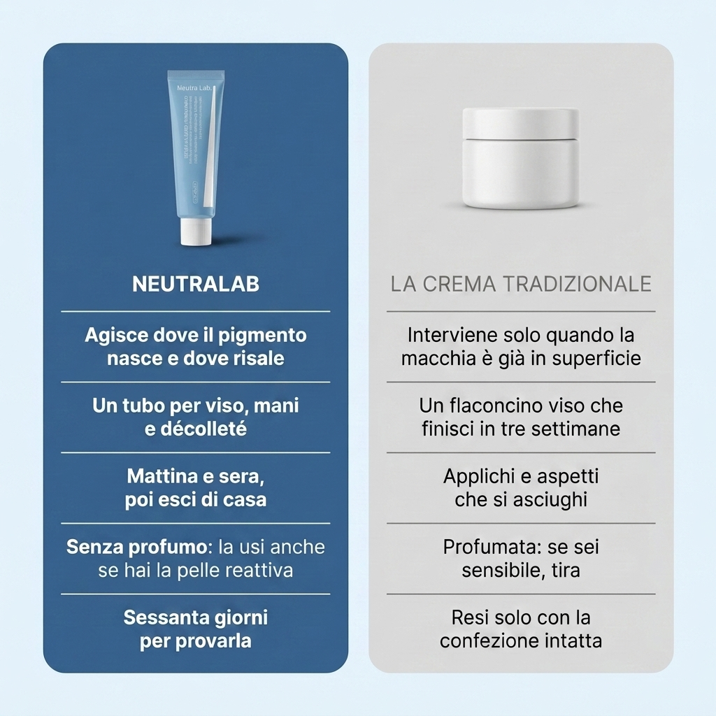NeutraLab™ Crema Antimacchie Viso, Mani e Corpo
