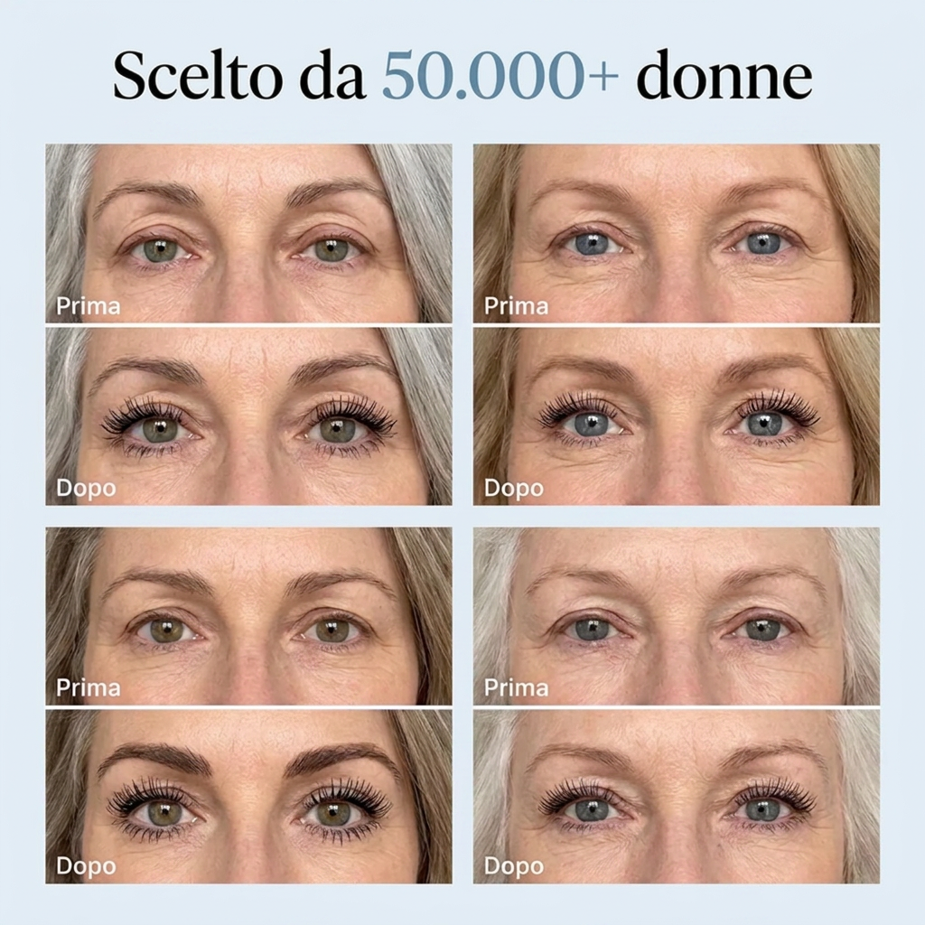 Siero Mascara Coreano 2in1 ai Peptidi per Ciglia Folte
