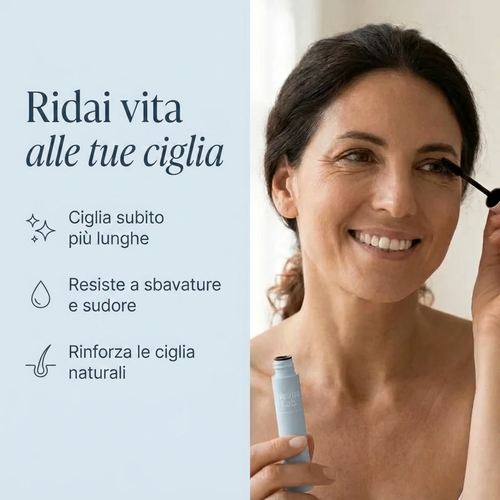 Siero Mascara Coreano 2in1 ai Peptidi per Ciglia Folte
